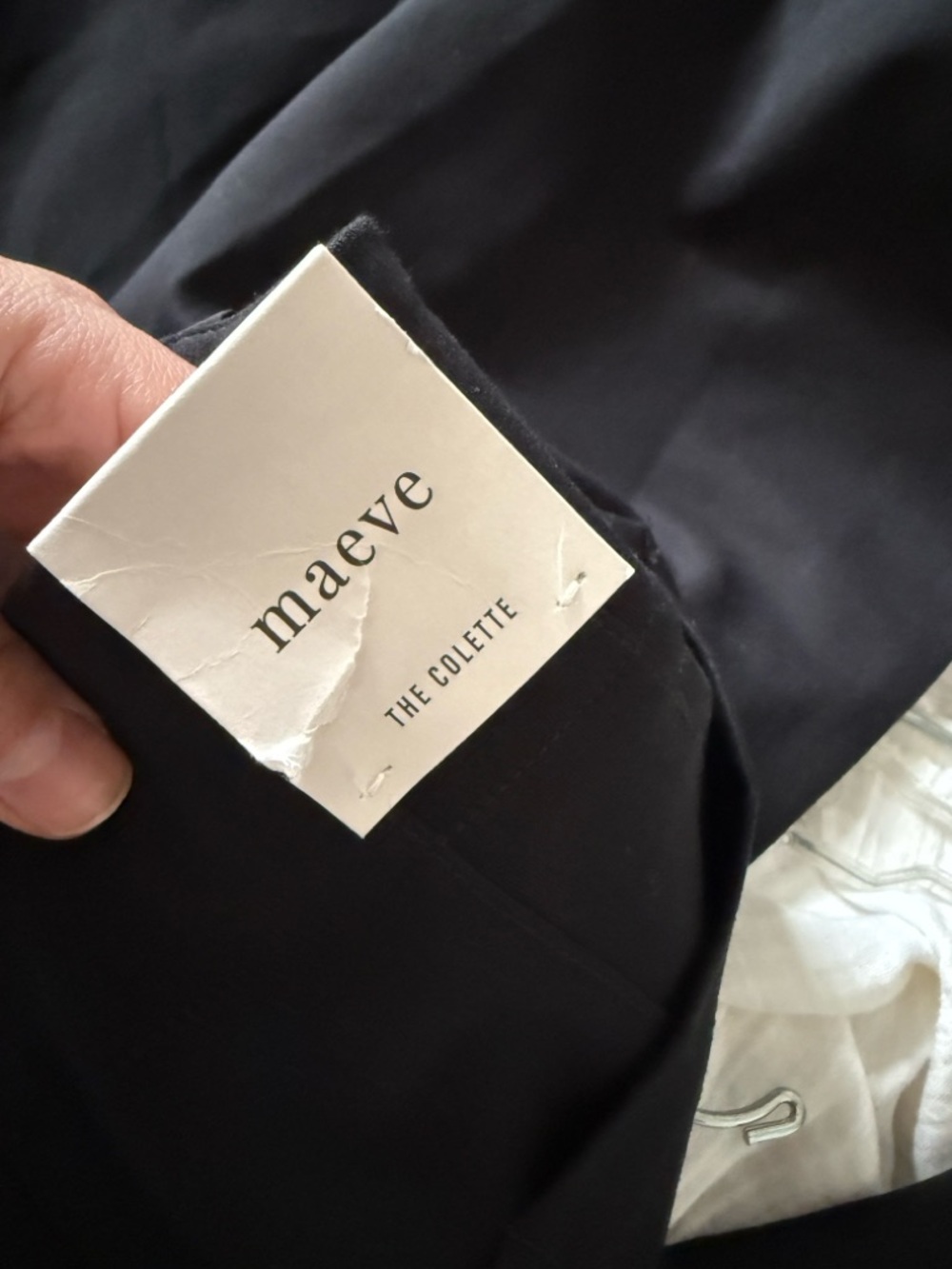 Maeve The Colette Crop Bow-Waist Pants - Picture 8 of 9